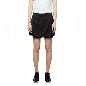 NWT T Alexander Wang Black Skort Shorts